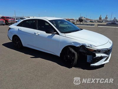 Czwarte zdjęcie samochodu z boku: 2026 HYUNDAI ELANTRA SEL SPORT VIN:KMHLM4DG9TU147720 - miniatura