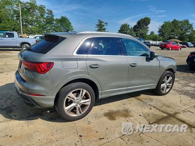 Trzecie zdjęcie samochodu z tyłu: 2020 AUDI Q3 PREMIUM S LINE VIN:WA1DECF38L1057917 - miniatura