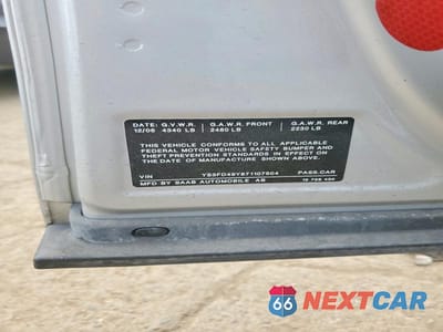 Zdjęcie 12 z 12 samochodu: 2007 SAAB 9-3 2.0T VIN:YS3FD49Y871107504 - miniatura