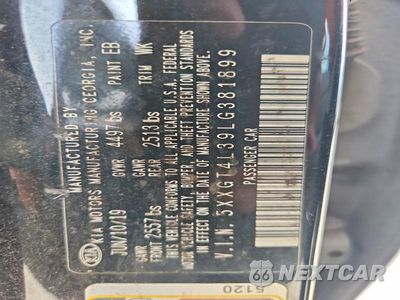 Zdjęcie 12 z 12 samochodu: 2020 KIA OPTIMA LX VIN:5XXGT4L39LG381899 - miniatura