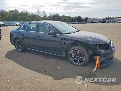 Czwarte zdjęcie samochodu z boku: 2018 AUDI A4 PREMIUM PLUS VIN:WAUENAF4XJN008308 - miniatura