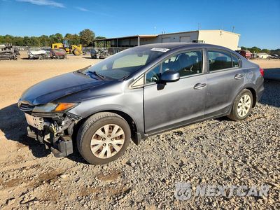 2012 HONDA CIVIC LX 19XFB2F55CE091765 - główne zdjęcie licytacji z USA - miniatura