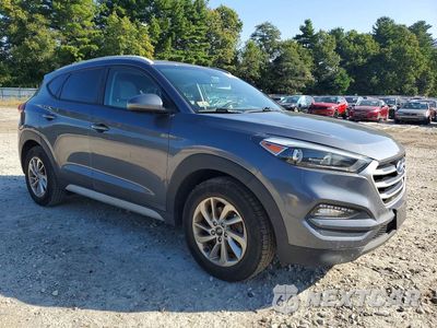 Czwarte zdjęcie samochodu z boku: 2018 HYUNDAI TUCSON SEL VIN:KM8J3CA42JU650744 - miniatura