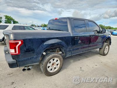 Trzecie zdjęcie samochodu z tyłu: 2017 FORD F150 SUPERCREW VIN:1FTEW1CP5HKC40969 - miniatura