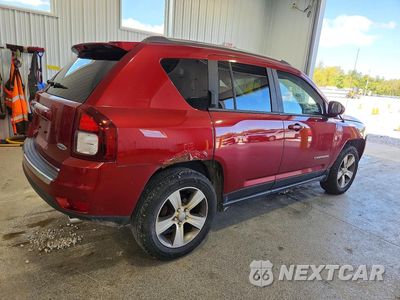 Trzecie zdjęcie samochodu z tyłu: 2017 JEEP COMPASS LATITUDE VIN:1C4NJDEB9HD171984 - miniatura