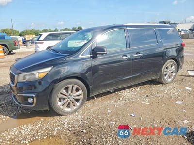 2015 KIA SEDONA SXL KNDME5C15F6028595 - główne zdjęcie licytacji z USA - miniatura