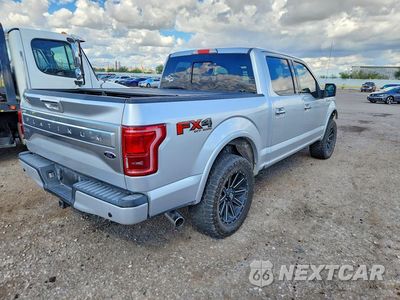 Trzecie zdjęcie samochodu z tyłu: 2017 FORD F150 SUPERCREW VIN:1FTEW1EG9HFB51864 - miniatura