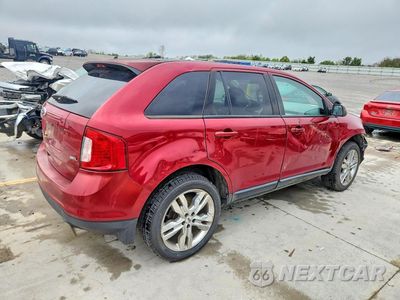 Trzecie zdjęcie samochodu z tyłu: 2013 FORD EDGE SEL VIN:2FMDK3JC6DBC83722 - miniatura