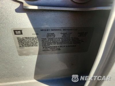 Zdjęcie 12 z 12 samochodu: 2020 CHEVROLET MALIBU LT VIN:1G1ZD5ST5LF102551 - miniatura