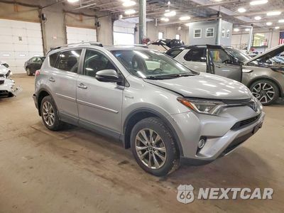 Czwarte zdjęcie samochodu z boku: 2017 TOYOTA RAV4 HV LIMITED VIN:JTMDJREV3HD119205 - miniatura