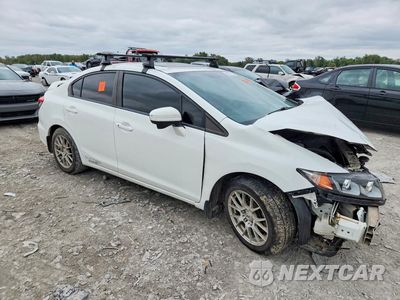 Czwarte zdjęcie samochodu z boku: 2014 HONDA CIVIC SI VIN:2HGFB6E56EH703490 - miniatura