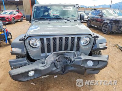Piąte zdjęcie samochodu w środku: 2022 JEEP WRANGLER UNLIMITED SPORT VIN:1C4HJXDG8NW167212 - miniatura
