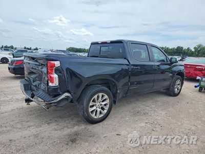 Trzecie zdjęcie samochodu z tyłu: 2020 CHEVROLET SILVERADO K1500 LT VIN:3GCUYDED3LG202358 - miniatura