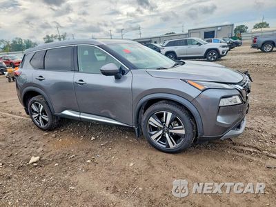 Czwarte zdjęcie samochodu z boku: 2021 NISSAN ROGUE SL VIN:5N1AT3CB6MC723426 - miniatura