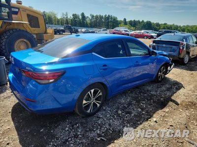 Trzecie zdjęcie samochodu z tyłu: 2022 NISSAN SENTRA SV VIN:3N1AB8CV1NY288969 - miniatura