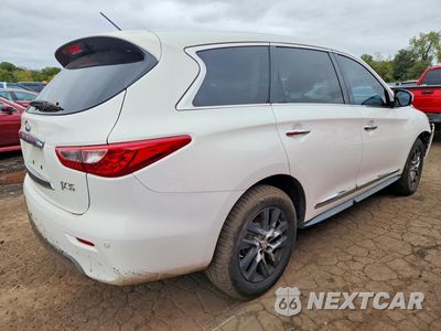 Trzecie zdjęcie samochodu z tyłu: 2013 INFINITI JX35 BASE VIN:5N1AL0MM0DC314109 - miniatura
