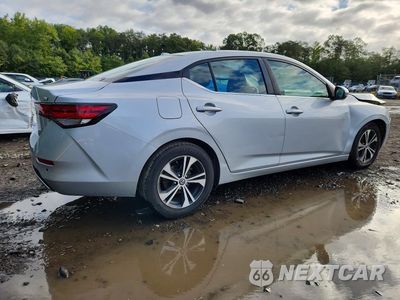 Trzecie zdjęcie samochodu z tyłu: 2020 NISSAN SENTRA SV VIN:3N1AB8CV6LY203573 - miniatura