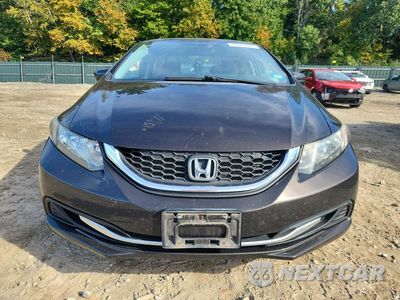 Piąte zdjęcie samochodu w środku: 2014 HONDA CIVIC LX VIN:2HGFB2F55EH510691 - miniatura