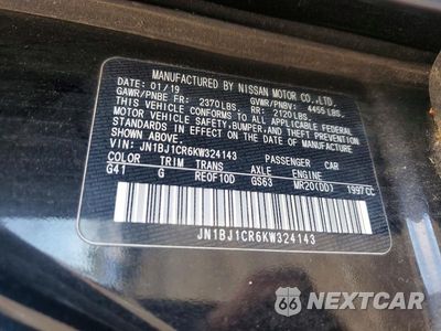 Zdjęcie 13 z 13 samochodu: 2019 NISSAN ROGUE SPORT S VIN:JN1BJ1CR6KW324143 - miniatura