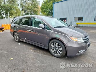 Czwarte zdjęcie samochodu z boku: 2016 HONDA ODYSSEY TOURING VIN:5FNRL5H93GB055455 - miniatura