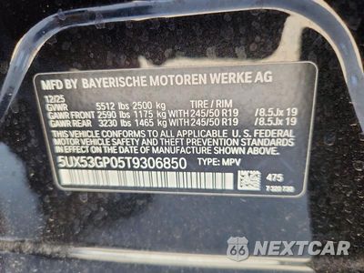 Zdjęcie 12 z 12 samochodu: 2026 BMW X3 30 XDRIVE VIN:5UX53GP05T9306850 - miniatura