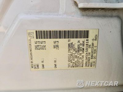 Zdjęcie 12 z 12 samochodu: 2012 NISSAN ALTIMA 2.5 VIN:1N4AL2AP1CN501818 - miniatura