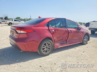 Trzecie zdjęcie samochodu z tyłu: 2022 TOYOTA COROLLA LE VIN:JTDEAMDE6NJ059264 - miniatura