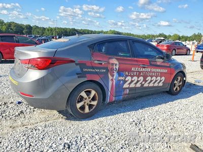 Trzecie zdjęcie samochodu z tyłu: 2014 HYUNDAI ELANTRA SE VIN:5NPDH4AE6EH498498 - miniatura