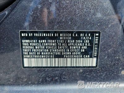 Zdjęcie 13 z 13 samochodu: 2025 VOLKSWAGEN JETTA SE VIN:3VWEX7BU5SM025192 - miniatura