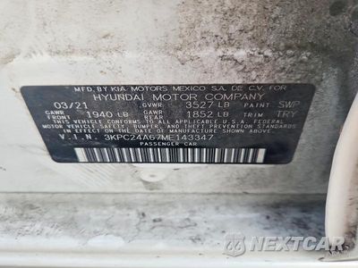 Zdjęcie 12 z 12 samochodu: 2021 HYUNDAI ACCENT SE VIN:3KPC24A67ME143347 - miniatura
