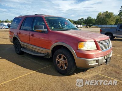 Czwarte zdjęcie samochodu z boku: 2003 FORD EXPEDITION EDDIE BAUER VIN:1FMRU17W03LB85399 - miniatura