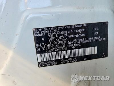 Zdjęcie 13 z 13 samochodu: 2017 TOYOTA RAV4 LIMITED VIN:2T3DFREV9HW564360 - miniatura