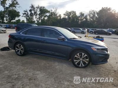 Czwarte zdjęcie samochodu z boku: 2021 VOLKSWAGEN PASSAT SE VIN:1VWSA7A32MC007976 - miniatura