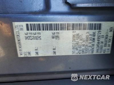 Zdjęcie 12 z 12 samochodu: 2010 NISSAN ALTIMA 2.5 VIN:1N4AL2AP5AN499729 - miniatura