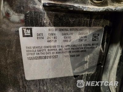 Zdjęcie 12 z 12 samochodu: 2014 CADILLAC ATS VIN:1G6AG5RX3E0161207 - miniatura