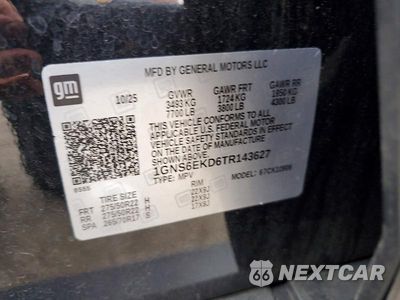 Zdjęcie 14 z 14 samochodu: 2026 CHEVROLET SUBURBAN K1500 RST VIN:1GNS6EKD6TR143627 - miniatura