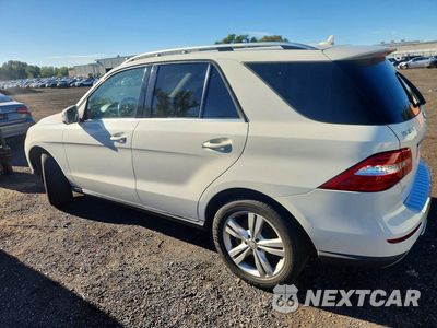 Drugie zdjęcie samochodu z przodu: 2013 MERCEDES-BENZ ML 350 4MATIC VIN:4JGDA5HB1DA131497 - miniatura