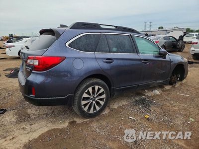Trzecie zdjęcie samochodu z tyłu: 2017 SUBARU OUTBACK 2.5I LIMITED VIN:4S4BSAKC2H3284513 - miniatura