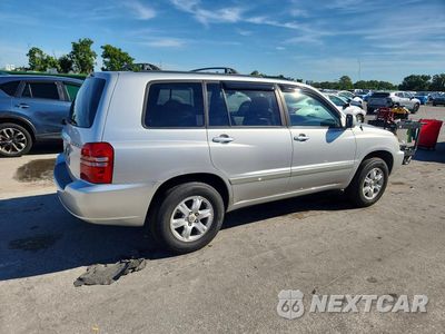 Trzecie zdjęcie samochodu z tyłu: 2003 TOYOTA HIGHLANDER LIMITED VIN:JTEGF21AX30076552 - miniatura