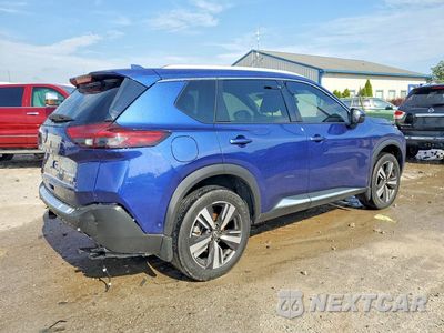 Trzecie zdjęcie samochodu z tyłu: 2023 NISSAN ROGUE PLATINUM VIN:JN8BT3DD3PW319046 - miniatura
