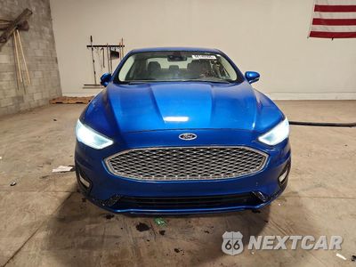 Piąte zdjęcie samochodu w środku: 2019 FORD FUSION TITANIUM VIN:3FA6P0RUXKR217303 - miniatura
