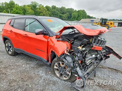 Czwarte zdjęcie samochodu z boku: 2017 JEEP COMPASS TRAILHAWK VIN:3C4NJDDB9HT664852 - miniatura