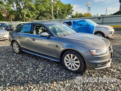 Czwarte zdjęcie samochodu z boku: 2015 AUDI A4 PREMIUM VIN:WAUBFAFL1FN037761 - miniatura
