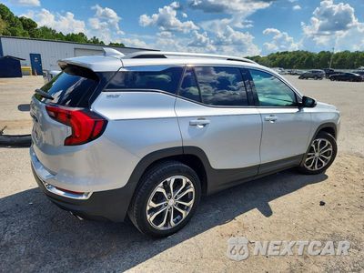 Trzecie zdjęcie samochodu z tyłu: 2020 GMC TERRAIN SLT VIN:3GKALPEX7LL268887 - miniatura