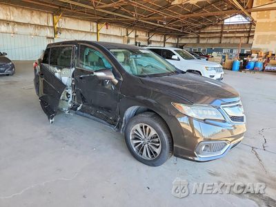 Czwarte zdjęcie samochodu z boku: 2018 ACURA RDX ADVANCE VIN:5J8TB4H75JL000674 - miniatura