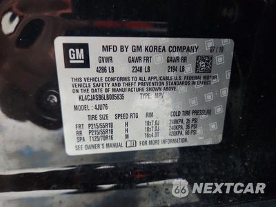 Zdjęcie 13 z 13 samochodu: 2020 BUICK ENCORE PREFERRED VIN:KL4CJASB6LB005835 - miniatura