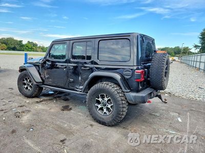 Drugie zdjęcie samochodu z przodu: 2019 JEEP WRANGLER UNLIMITED RUBICON VIN:1C4HJXFG1KW595289 - miniatura