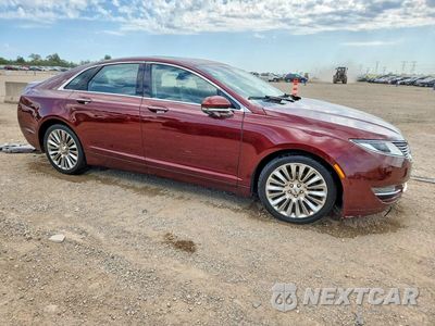 Czwarte zdjęcie samochodu z boku: 2016 LINCOLN MKZ VIN:3LN6L2J95GR612565 - miniatura