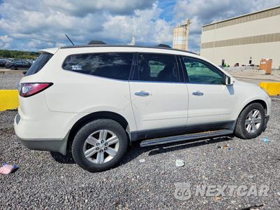 Trzecie zdjęcie samochodu z tyłu: 2013 CHEVROLET TRAVERSE LT VIN:1GNKRJKDXDJ128726 - miniatura