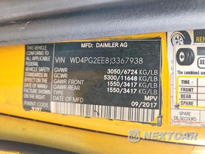 Zdjęcie 13 z 13 samochodu: 2018 MERCEDES-BENZ METRIS VIN:WD4PG2EE8J3367938 - miniatura
